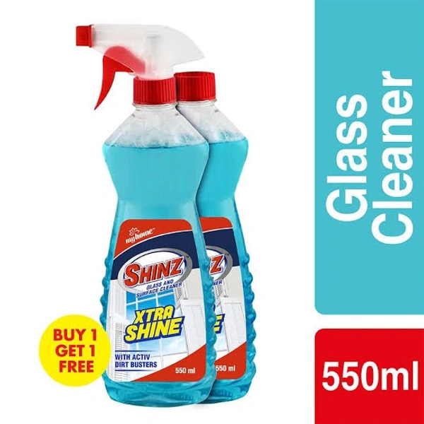 Home Shinz Glass and Surface Cleaner - 550ml X 2pk