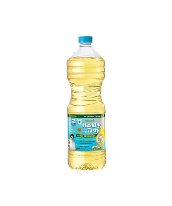 Emami Healthy and Tasty Refined Ultra Lite Soya Bean Oil (Bottle)  - 200ml