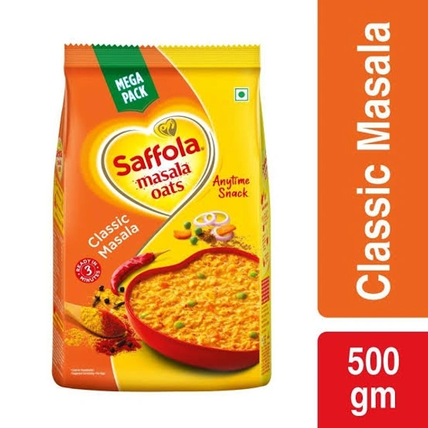 Saffola Masala Oats Classic Masala - 500g