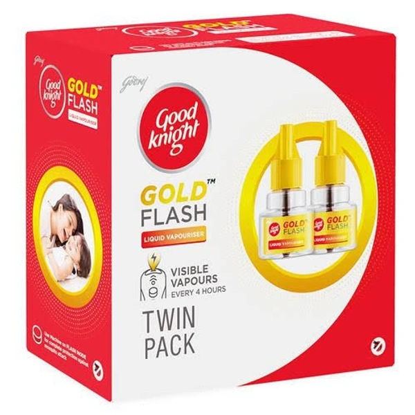 Good knight Gold Flash Liquid Vapourizer - 45ml × 2U