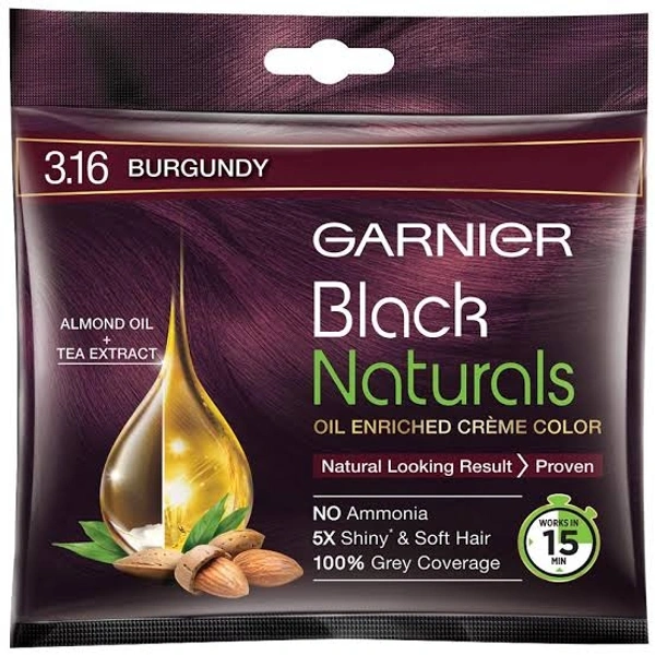 Garnier Natural Burgundy Colour - ( 20ml + 20g )