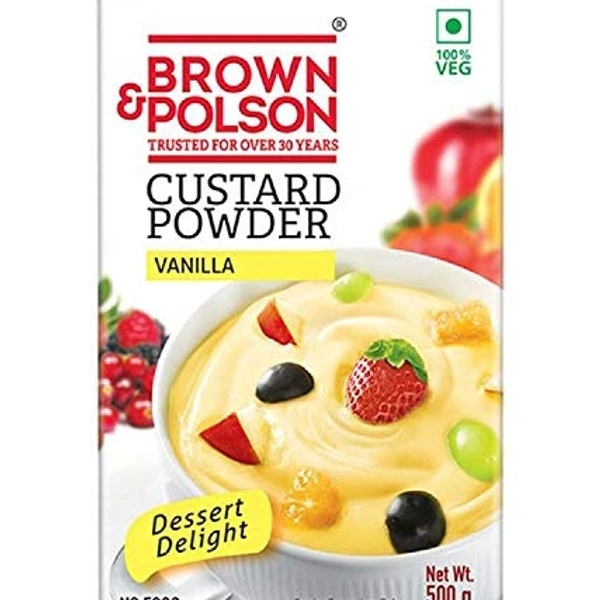 Brown And Polson Custard Powder Vanilla  - 100g