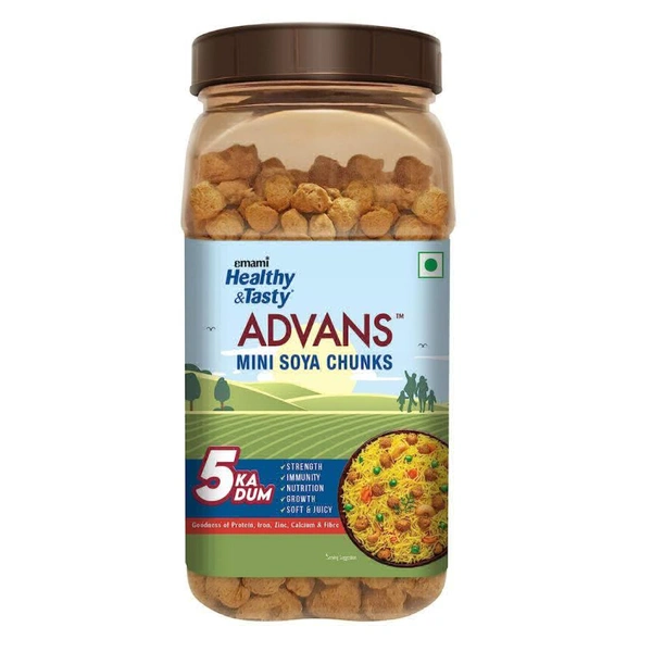 Emami Healthy & Tasty Advans Soya Chunks - 200g