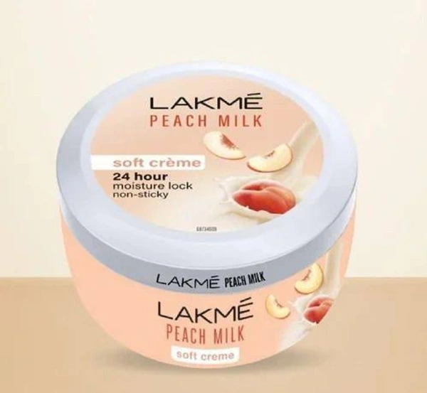 Lakme Peach Milk Soft Moisture Cream - 25g