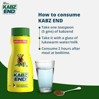 Kabz End Natural Laxative Granules - 120g
