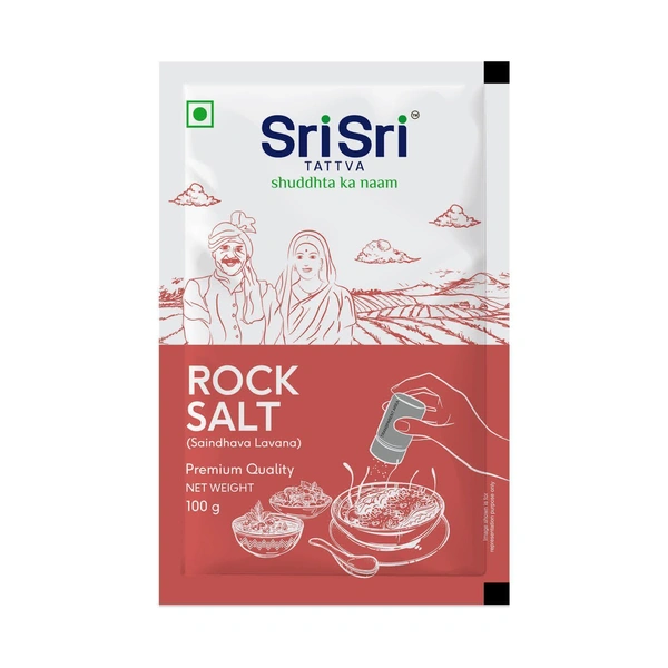 Sri Sri Tattva Rock Salt - Sendha Namak for a Healthy Life - 100g