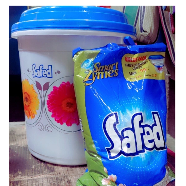 Safed Detergent Powder (FREE Fancy Lid Bucket)  - 2kg