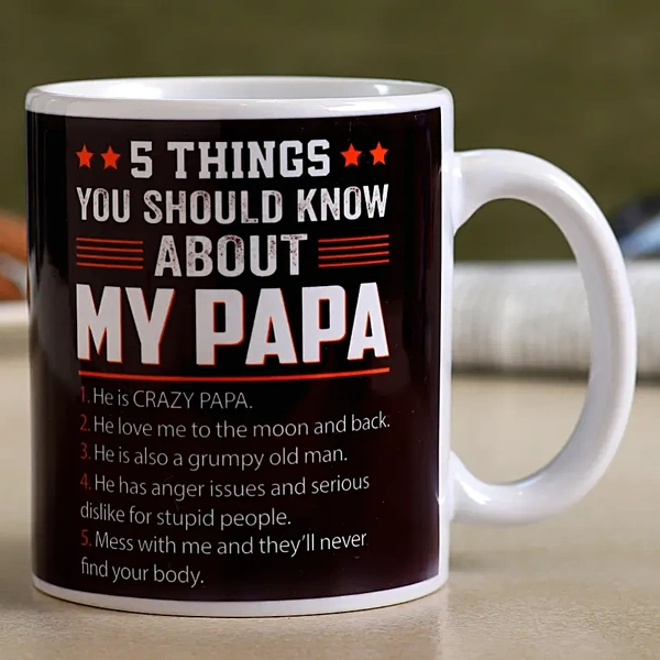 Father's Day Special White Ceramic Mug