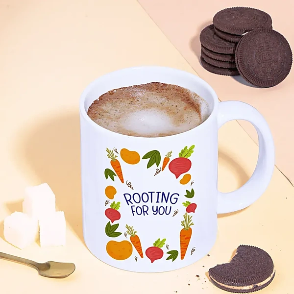 Rooting For You Quirky Gift Mug