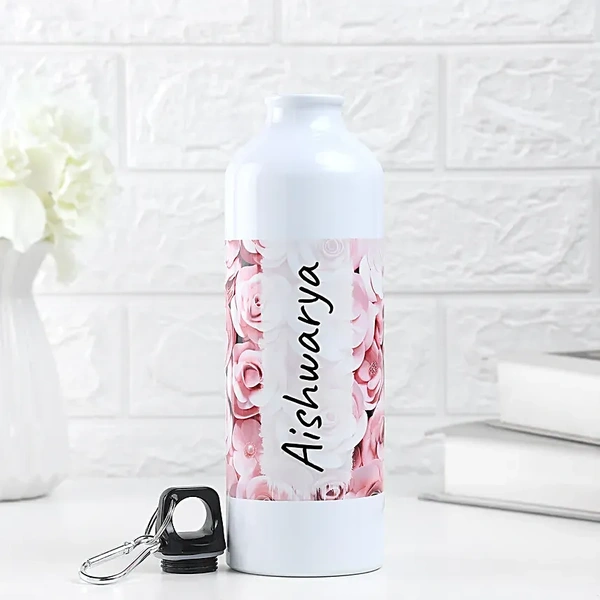 Floral Personalized Bottle