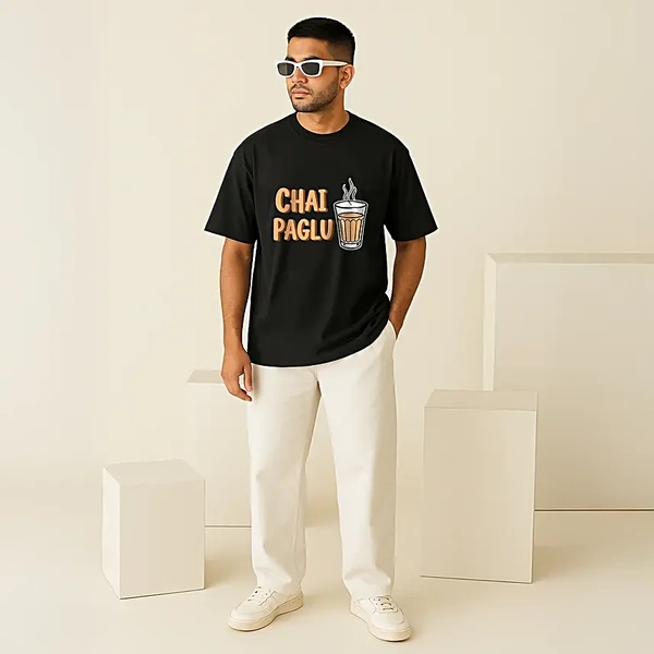 Chai Paglu Tshirt - Medium