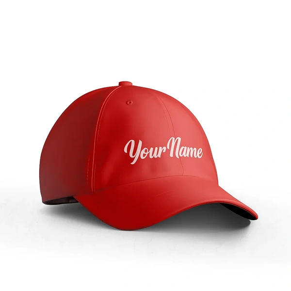 Personalized Name Red Cap