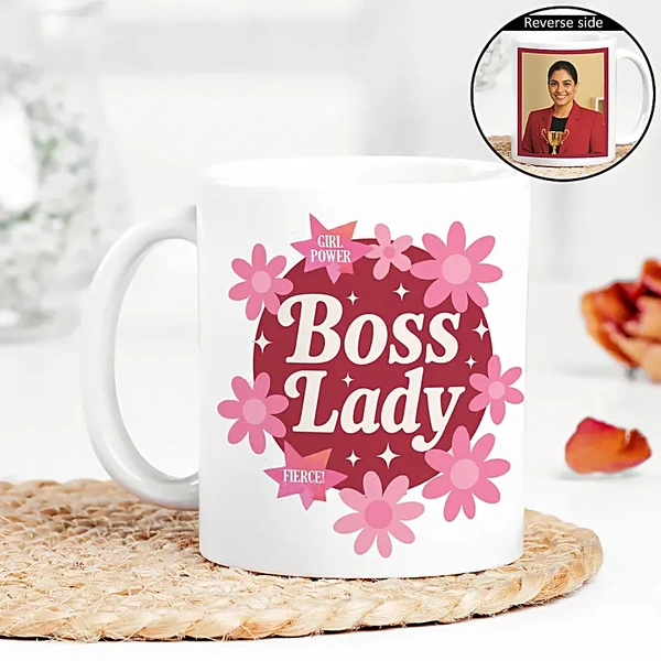 Personalized Boss Lady Mug