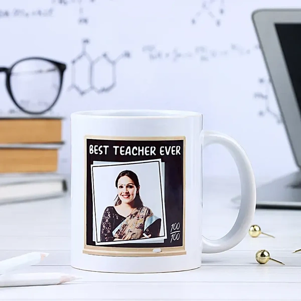 Personalized Photo Mug for Teacher