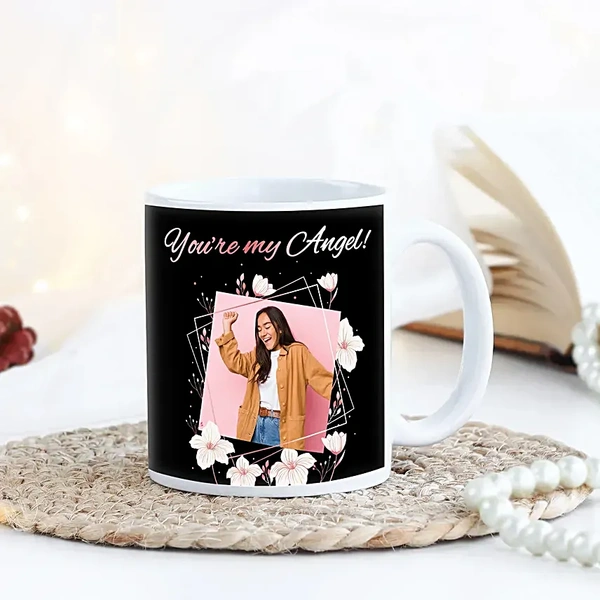 Angel Daughter Personalized Mug