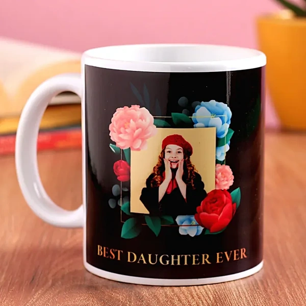 Personalized Best Daughter Ever Mug