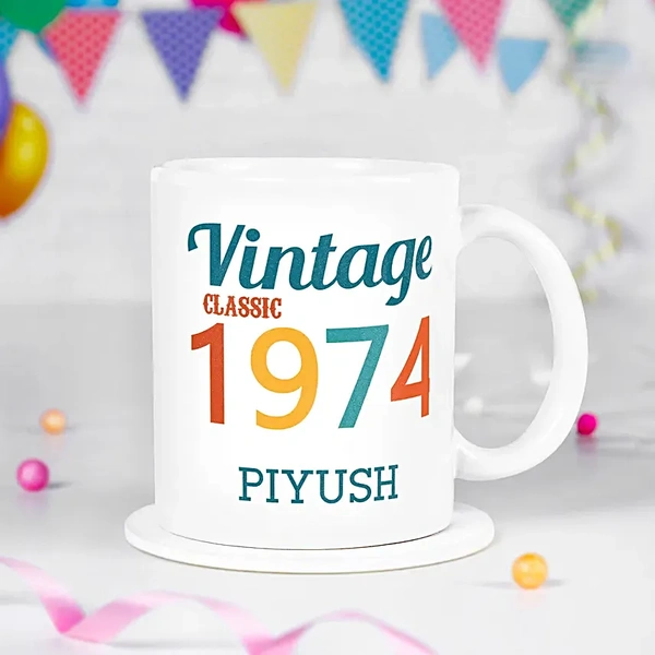 Personalized Vintage Mug