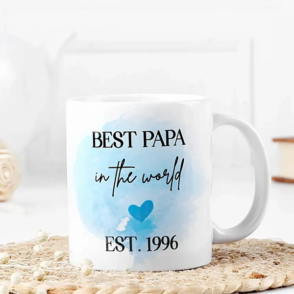Best Papa Ever Tribute Mug