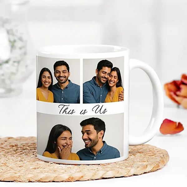 Photo Trio Keepsake Mug