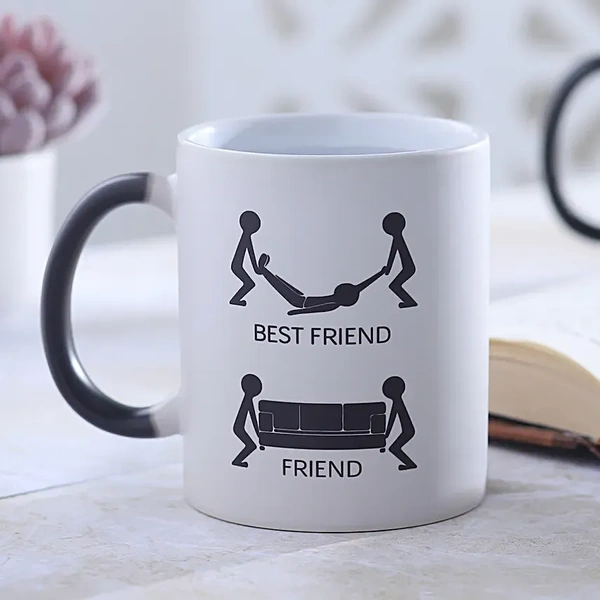 Best Friends Quirky Magic Mug
