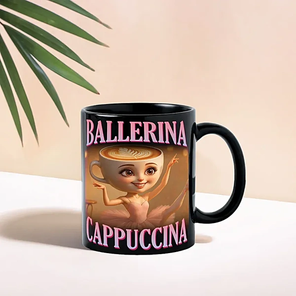Ballerina Charm Coffee Mug