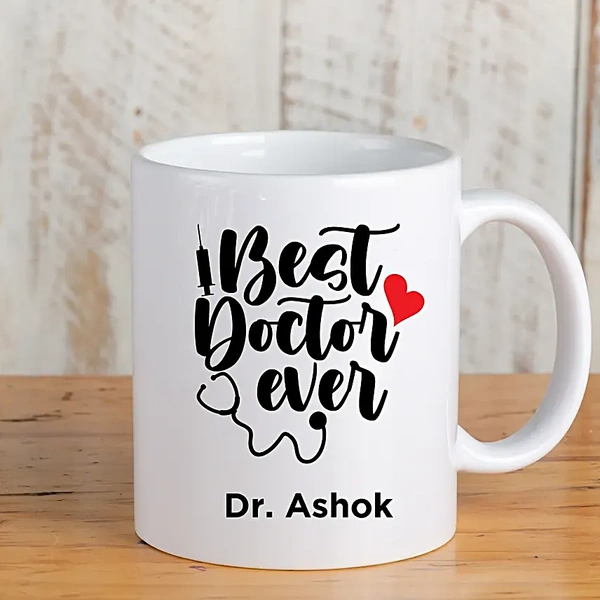 Best Doctor Ever Personalized Mug
