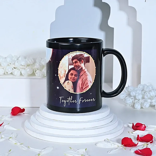 Personalized Together Forever Photo Mug