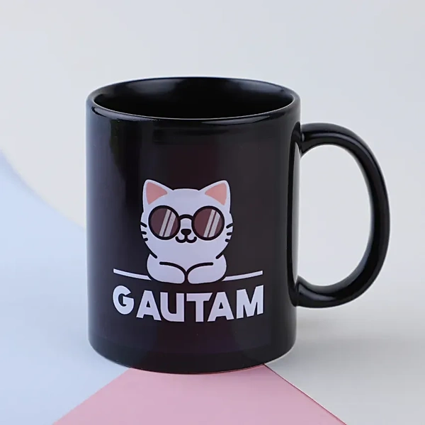 Personalized Cute Cat Mug