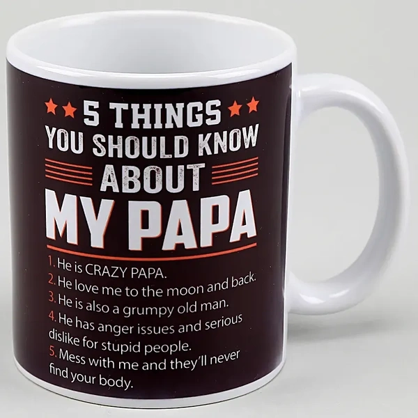 Father's Day Special White Ceramic Mug