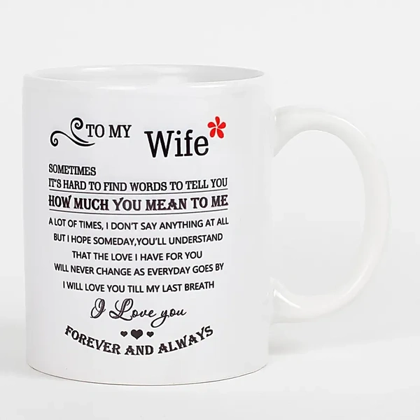 Forever & Always Printed Mug