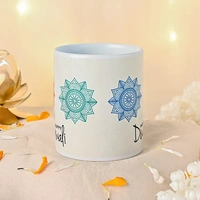 Happy Diwali Mug- White