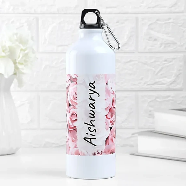 Floral Personalized Bottle