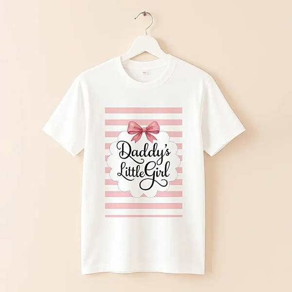 Daddy's Little Girl Tshirt - Medium