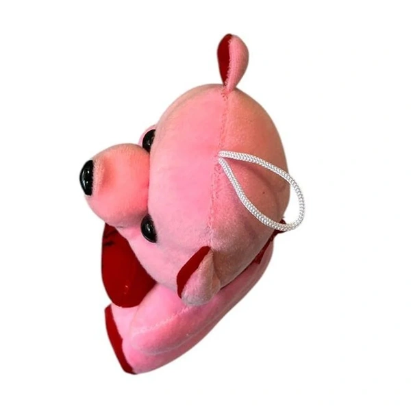 Pink Colour 6 Inch Teddy For Best Wishes