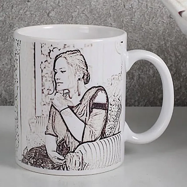 Personalized Sketch Mug