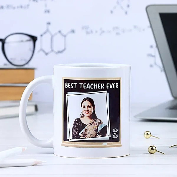 Personalized Photo Mug for Teacher
