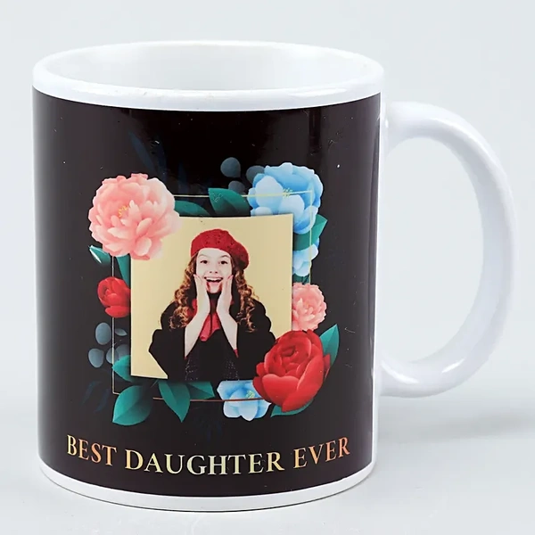 Personalized Best Daughter Ever Mug