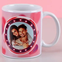 Heart Frame Personalized Mug