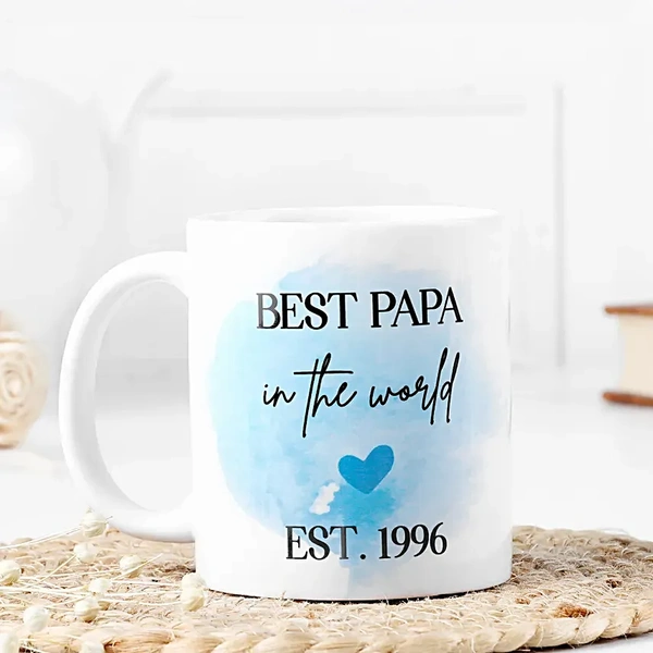 Best Papa Ever Tribute Mug