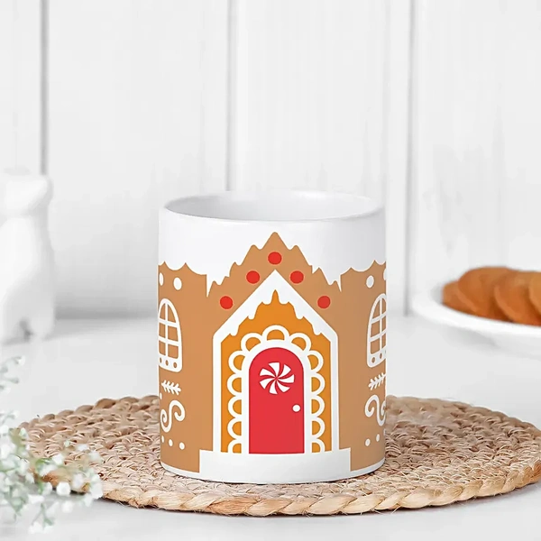 Festive Brew Personalized White Mug