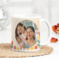 Personalized Caring Grand Maa Photo Mug