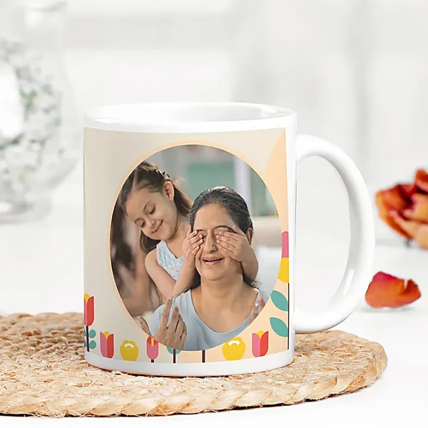 Personalized Caring Grand Maa Photo Mug