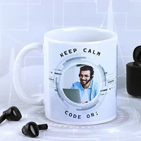 Personalized Photo Keep Calm Mug