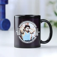 Personalized Gym Bro Photo Mug