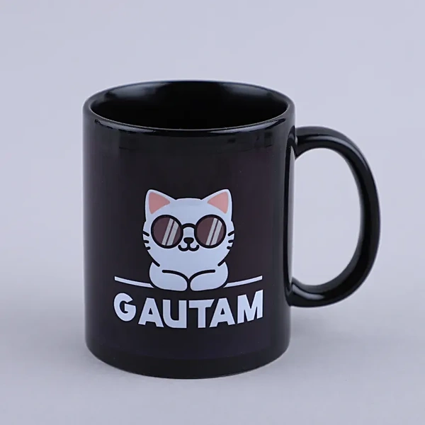 Personalized Cute Cat Mug