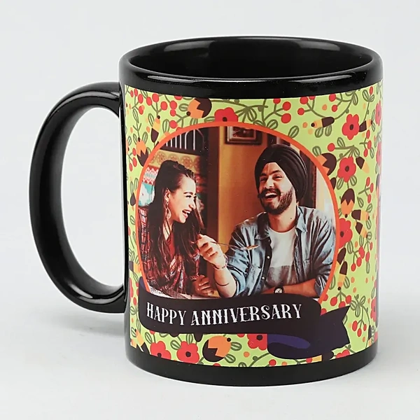 Personalized Happy Couple Anniversary Mug