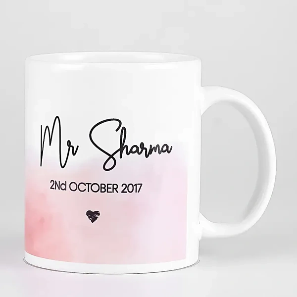 Mr. & Mrs. Keepsake Mug Set