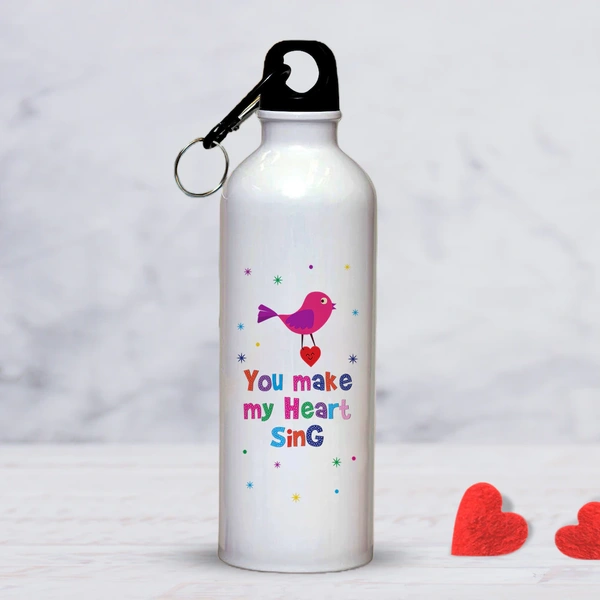 Cheerful Valentine Love Sipper Bottle