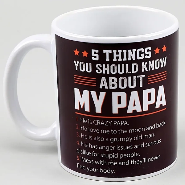 Father's Day Special White Ceramic Mug