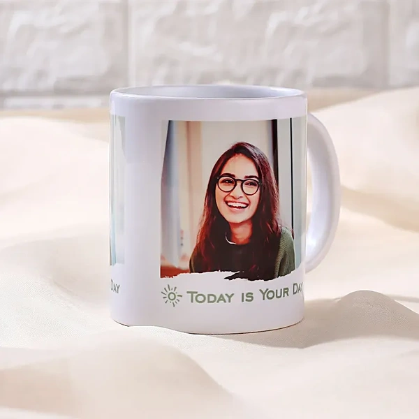Personalized Print Memory Mug
